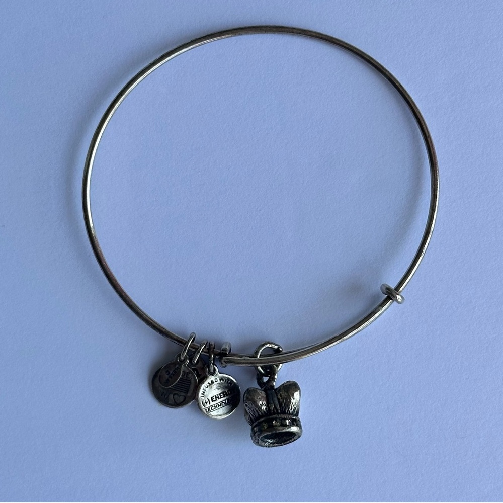 Stack Of 12 Alex And Ani Bangles - image 3